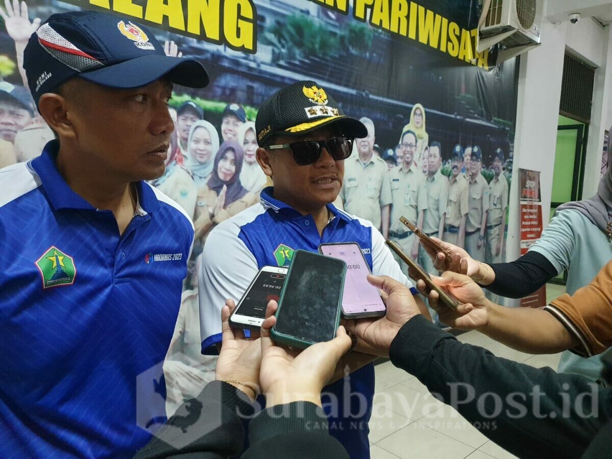 Walikota Malang, Drs H Sutiaji dihadapan wartawan, meminta Koni berbenah diri untuk persiapan Porprov IX di Malang Raya