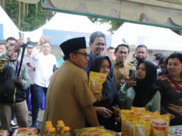 Gerakan pangan murah yang digelar Pemkot melalui Dispangtan Kota Malang