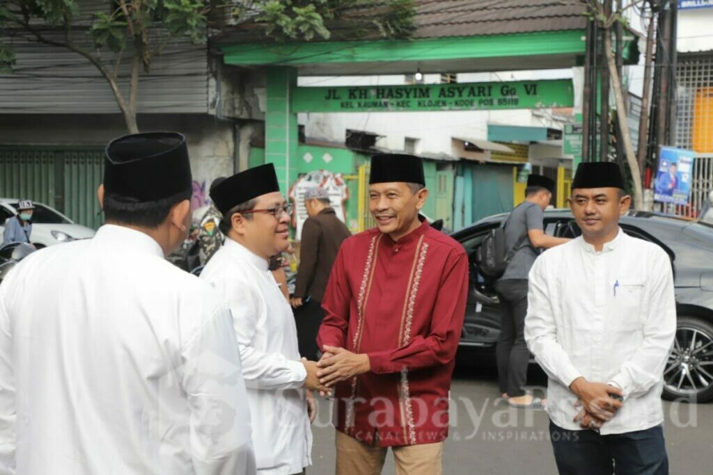 Pj. Wali Kota Malang, Wahyu Hidayat hadiri Peringatan Maulid Nabi Muhammad di PCNU (ist)