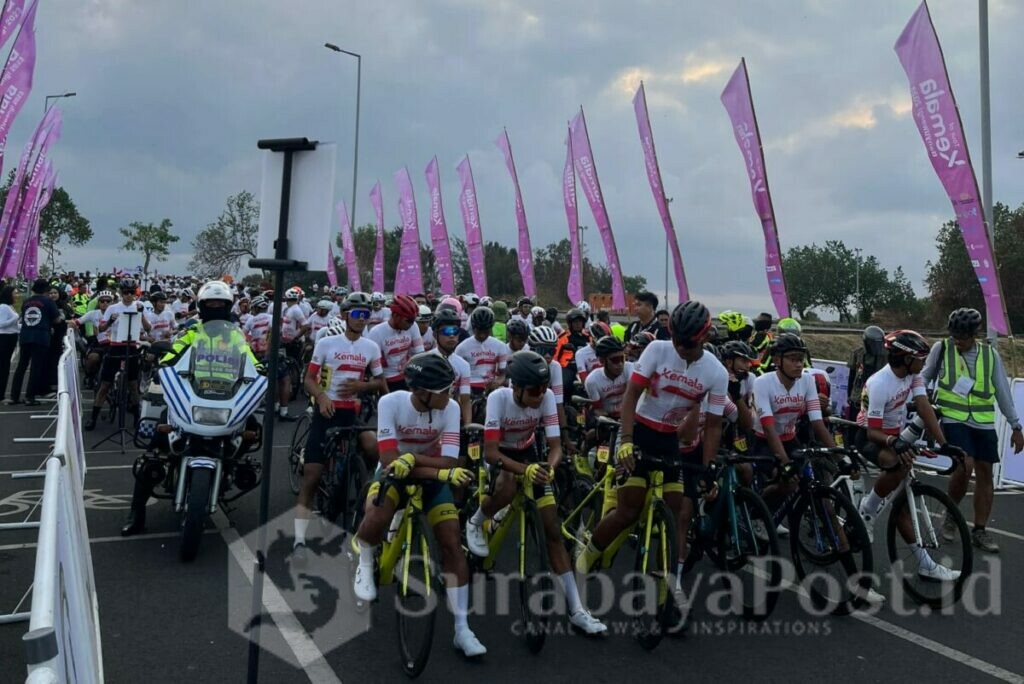 Balap Sepeda "Tour of Kemala Banyuwangi 2023" Polresta Malang Kota Sabet Dua Medali (ist)