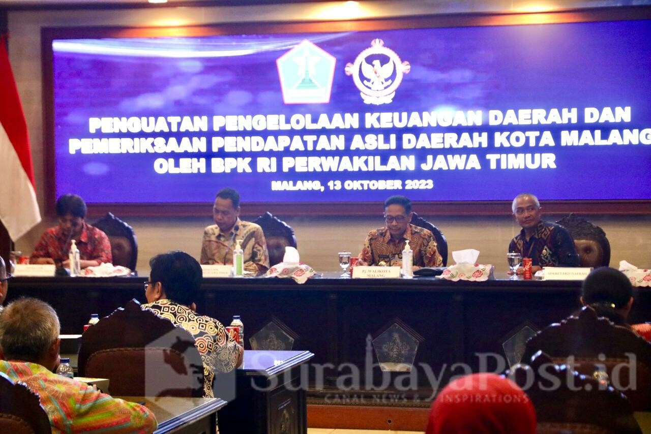 Gelar Rakor Bersama BPK RI; Pemkot Malang Mantapkan Penguatan Pengelolaan Keuangan Daerah (ist)