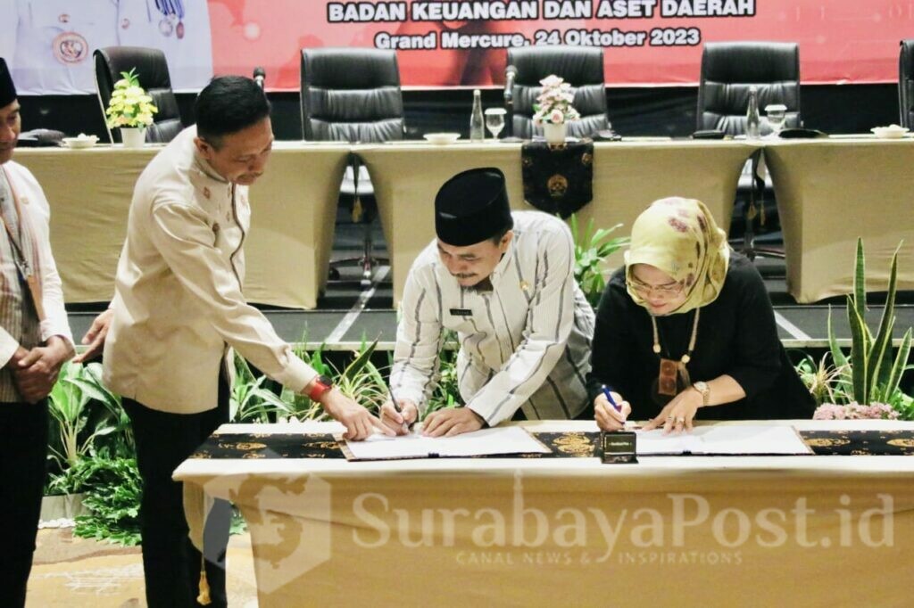 Pj. Walikota Malang, Wahyu Hidayat dalam kegiatan Sosialisasi Penerapan Kartu Kredit Pemerintah Daerah (ist)