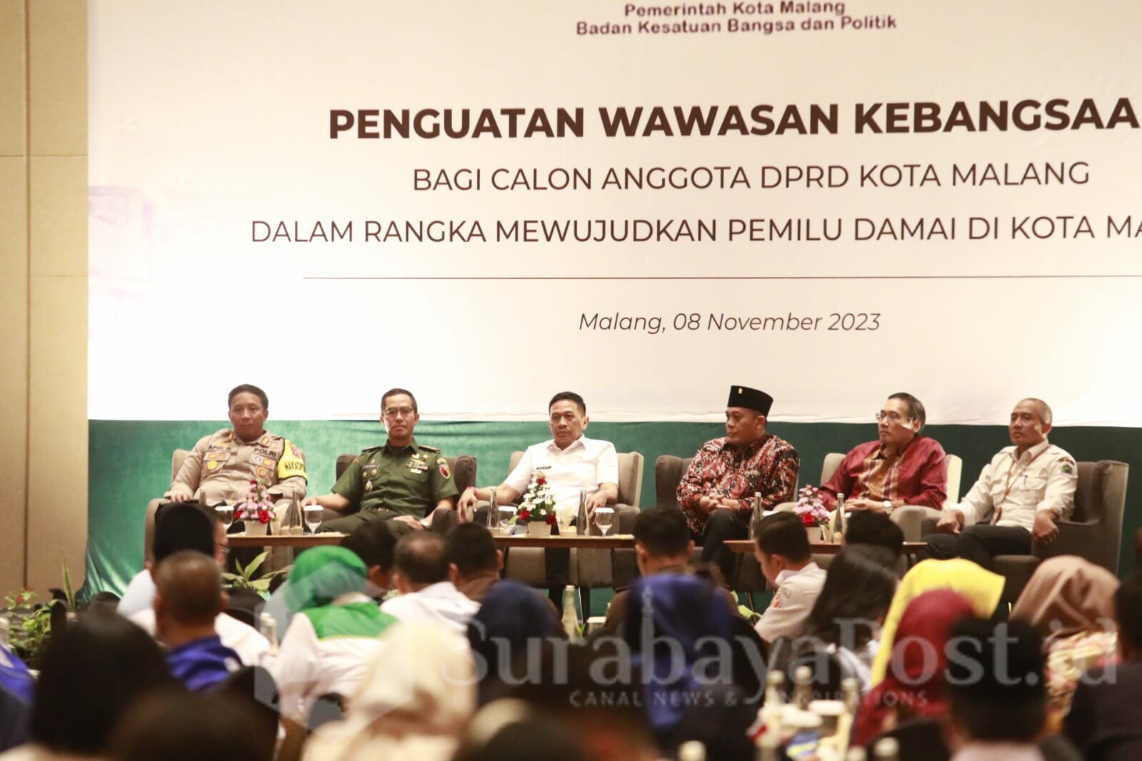 Jelang pesta demokrasi pada 2024 mendatang, Pj. Walikota Malang, Dr. Ir. Wahyu Hidayat, M.M memberikan penguatan wawasan kebangsaan kepada seluruh calon anggota DPRD di Kota Malang