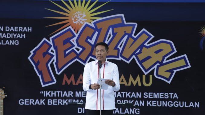 Gandeng Muhammadiyah, Pj. Walikota Wahyu Ajak Ciptakan Pemilu Damai Di Kota Malang. (Dok. Prokompim)