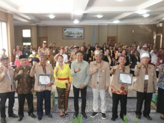 Pj. Walikota Malang, Wahyu Hidayat minta umat hindu turut aktif sukseskan Pemilu 2024. (Dok. Prokompim)