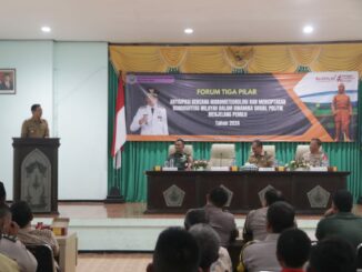 Hadiri Forum Tiga Pilar Di Kecamatan Kedungkandang; Pj Walikota Malang Ingatkan Untuk Selalu Solid. (Dok. Prokompim)