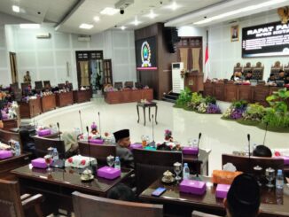 Rapat Paripurna DPRD Kota Malang, Forkopimda sampaikan duka atas meninggalnya mantan Walikota Batu, Eddy Rumpoko