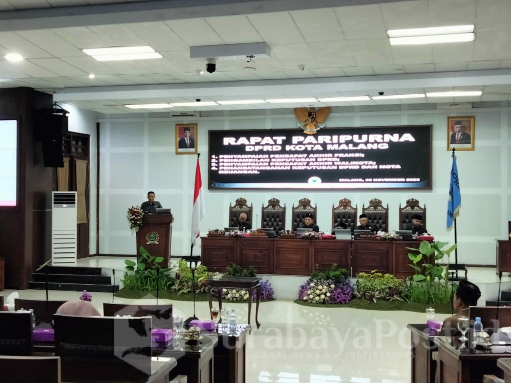 Hasil keputusan rapat paripurna, target PAD Kota Malang tahun 2024 ditetapkan Rp 970 miliar