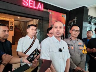 Kasat Reskrim Polresta Malang Kota, Kompol Danang Yudanto saat menyampaikan kepada wartawan terkait isu begal