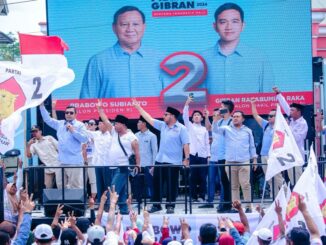 Deklarasi gerakan pemenangan Prabowo-Gibran di Malang Selatan, tegaskan menang satu putaran. (ist)
