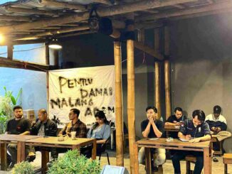 Optimis pemilihan umum (Pemilu) 2024 jujur, adil dan damai, Aliansi Mahasiswa Malang Raya menggelar dialog dan panggung demokrasi. (ist)