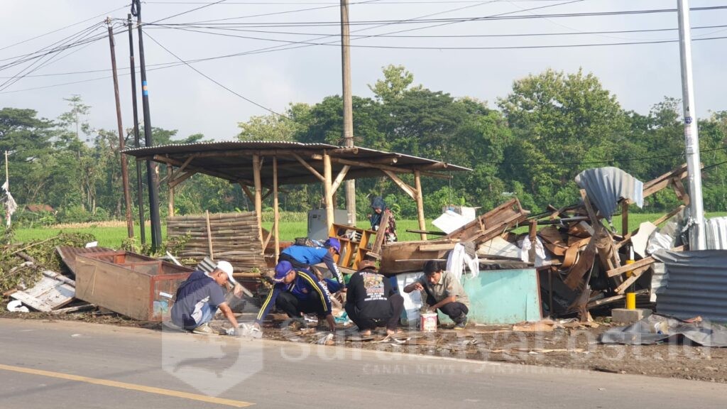 Pasca Bencana Alam, Tagana Ponorogo Ambil Bagian Misi Sosial Kemanusiaan