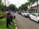 Majelis hakim Pengadilan Negeri Jakarta Timur saat melakukan pemeriksaan setempat terhadap properti yang dibeli oleh Putri Zulkifli Hasan. (istimewa).