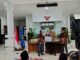 Kapolresta Malang Kota, Kombes Pol Budi Hermanto saat menerima penghargaan"Tokoh Peduli Pers" dari Persatuan Wartawan Indonesia (PWI) Malang Raya, Jumat (09/02/2024)