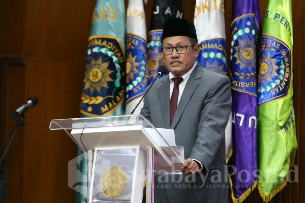 Prof. Nazaruddin Resmi Dilantik Sebagai Rektor UMM Periode 2024-2028