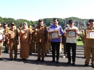 4 Organisasi Perangkat Daerah Pemkot Malang Sabet Penghargaan Dari Pj. Walikota Wahyu Hidayat. (ist)