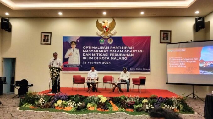Gencarkan program kampung iklim, DLH Kota Malang gelar sosialisasi, Rabu (28/02/2024)