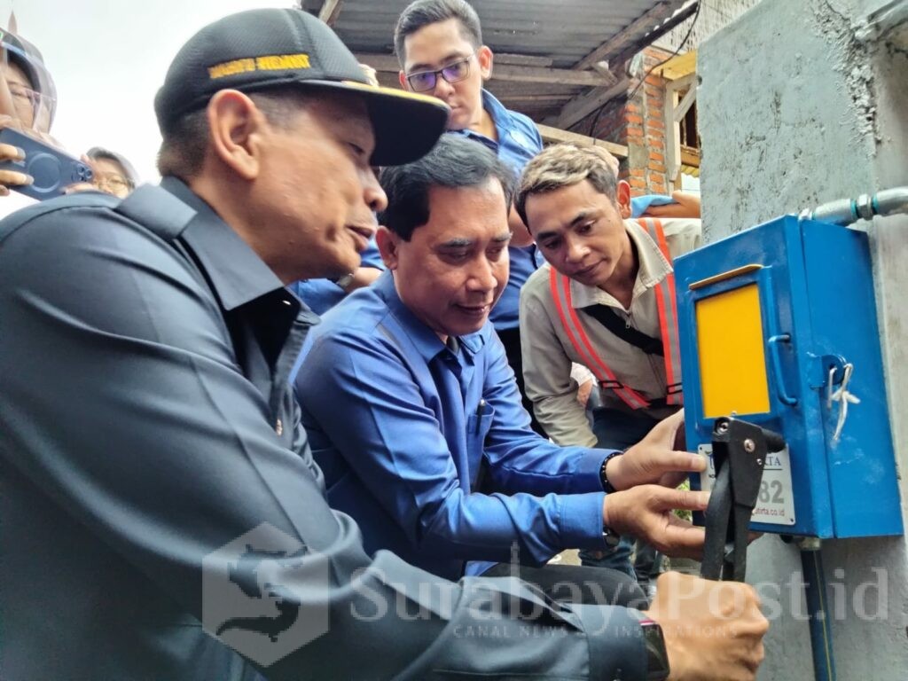 Program pemasangan 110 sambungan rumah (SR) gratis di Kota Malang