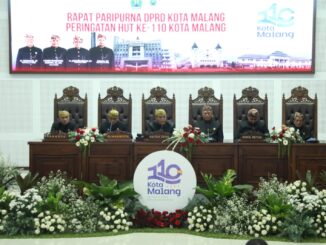 Pj Walikota Malang, Wahyu Hidayat mengajak semua pihak "Eleng Riwayat" sejarah Kota Malang. Hal itu disampaikan Wahyu Hidayat dalam Rapat paripurna DPRD Kota Malang, Sabtu 30 Maret 2024. (Sumber Prokompim)
