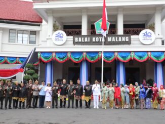 HUT ke-110 Kota Malang, Pj, Walikota Wahyu Ajak Seluruh Komunitas Saling Berselaras. (Sumber Prokompim)