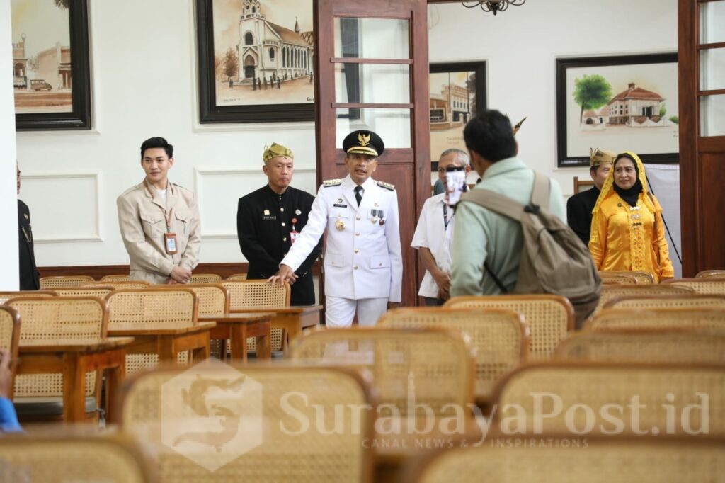 Telusuri Sejarah, Wahyu Hidayat Ajak Napak Tilas di Peringatan HUT Kota Malang. (Sumber Prokompim)