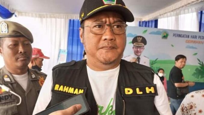 Kepala Dinas Lingkungan Hidup Kota Malang, Noer Rahman Wijaya pada suatu acara beberapa waktu lalu. (ist)