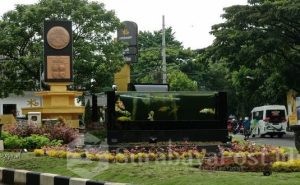 DLH Kota Malang Evaluasi Aquarium Megatank di Taman Tugu Adipura