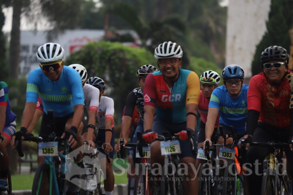 Ratusan peserta gowes bareng (Sumber Prokompim)