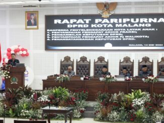 Rapat paripurna yang digelar di ruang sidang DPRD Kota Malang, Selasa (14/05/2024), enam Fraksi telah menerima dan menyetujui Ranperda Penyelenggaraan Kota Layak Anak