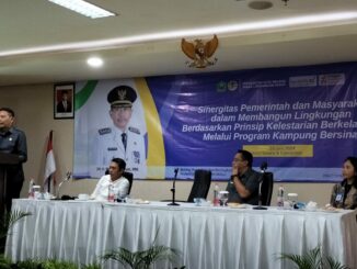 Pj. Walikota Malang, Wahyu Hidayat saat membuka Sosialisasi Program Kampung Bersinar, Kamis (20/06/2024)