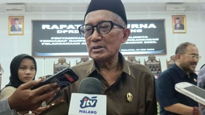 Wakil Ketua I DPRD Kota Malang, Abdurrahman. (ist)