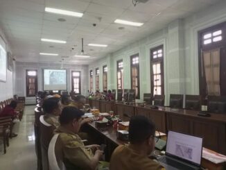 Suasana hearing yang digelar Komisi C DPRD Kota Malang bersama jajaran Pemkot, Senin 27 Mei 2024. (istimewa)