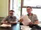 Ferdian Adi Mulyo Mahendro didampingi Dalu E Prasetiyo selaku Kuasa hukumnya, saat menggelar konferensi pers di Kota Malang, Jawa Timur, Rabu (05/06/2024).
