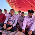 Pj. Wali Kota Wahyu Hidayat dalam kegiatan bersama Kelompok Tani Rukun Makmur II Kelurahan Tasikmadu Kecamatan Lowokwaru, Rabu (26/06/2024)
