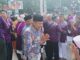 Pj. Wahyu Hidayat sambut kedatangan Jamaah haji kloter 24 di Balaikota Malang, Sabtu 29 Juni 2024. (ist)