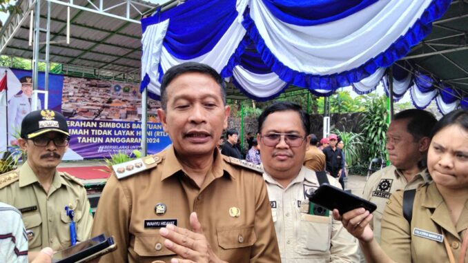 Pj Wali Kota Malang, Wahyu Hidayat pada suatu acara beberapa waktu lalu