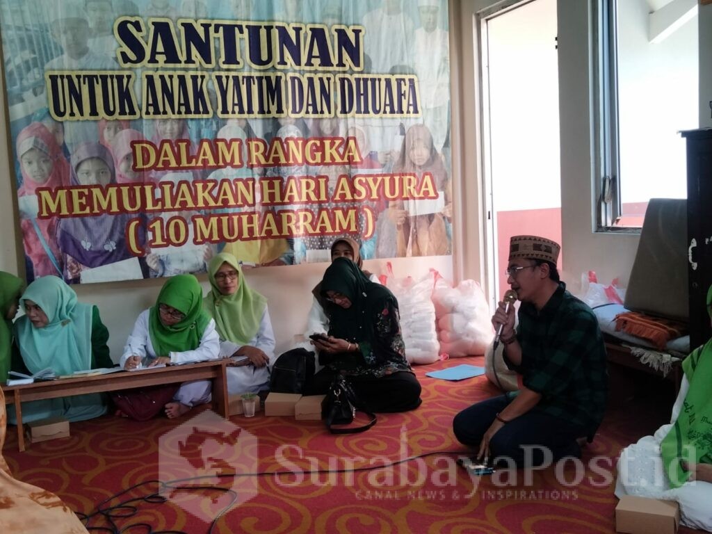 Kak Fai di acara silaturahmi dengan PAC Muslimat NU Sukun