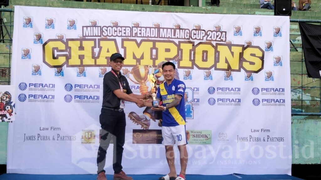 Top Skor diraih Thomas dari tim AAI MB FC