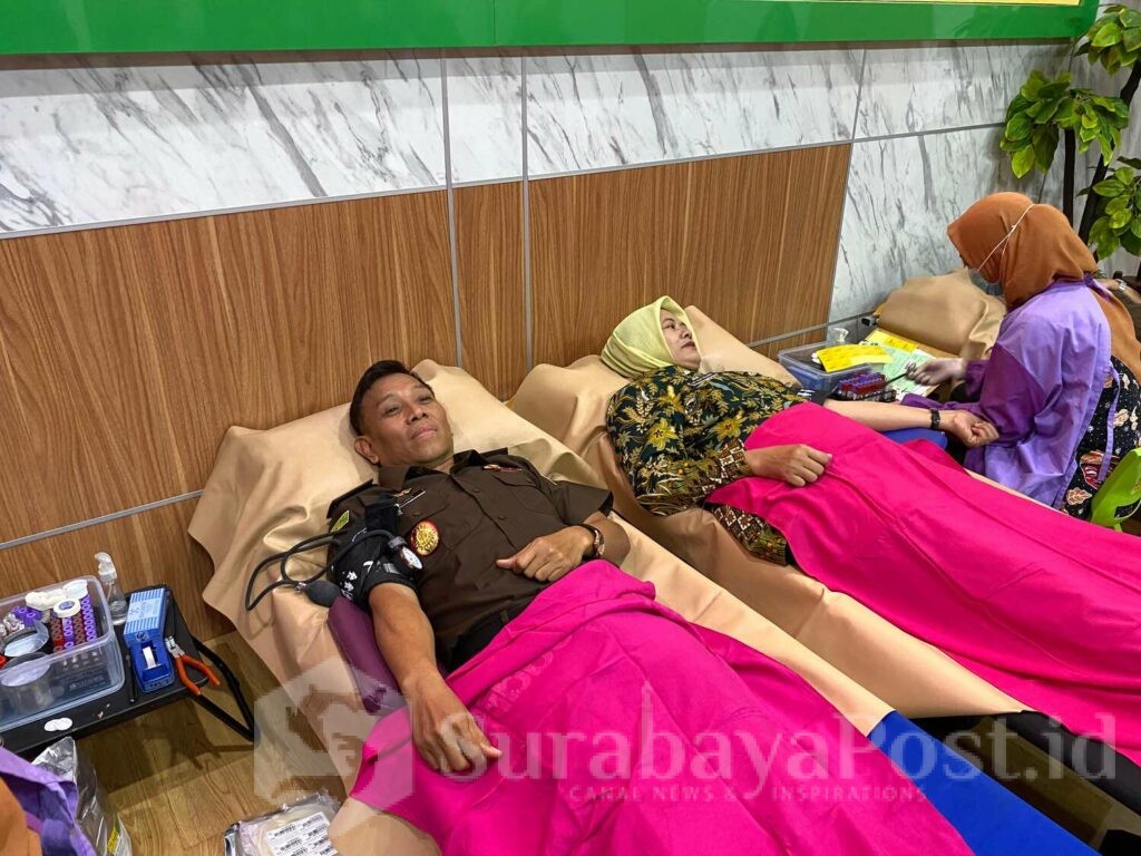 Sambut HBA ke-64, Kejari Kota Malang Gelar Baksos dan Donor Darah. (Sumber Kejari)