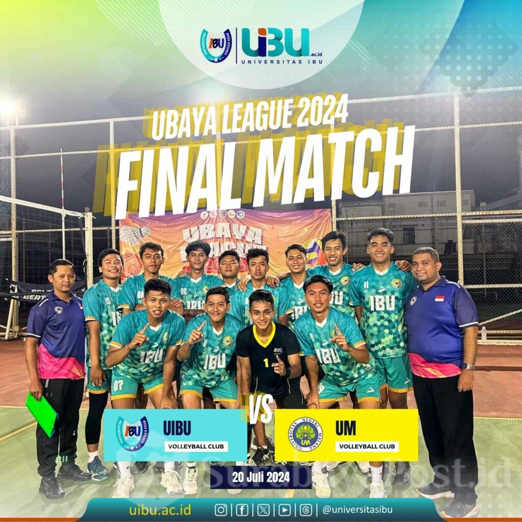 Siap Pertahankan Gelar Juara, Tim Voli UIBU Melaju ke Final Ubaya League 2024. (Sumber Humas UIBU)