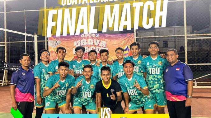 Siap Pertahankan Gelar Juara, Tim Voli UIBU Melaju ke Final Ubaya League 2024. (Sumber Humas UIBU)