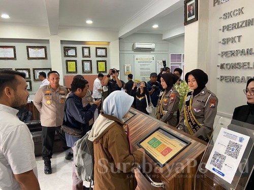 Pastikan Layang Publik Sesuai Standar, Ombudsman RI Kunjungi Polresta Malang Kota, Selasa (30/07/2024)