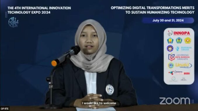 Ketua Panitia IITE 2024, Maharani Ayuning Tyas, M.I.Kom. (istimewa)