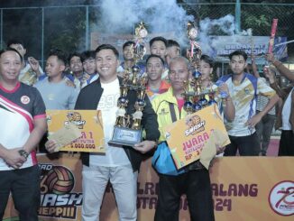 Tim Voli El Rastra Juarai Kapolresta Malang Kota Cup 2024, Rabu 31 Juli 2024. (Sumber Humas Polresta)