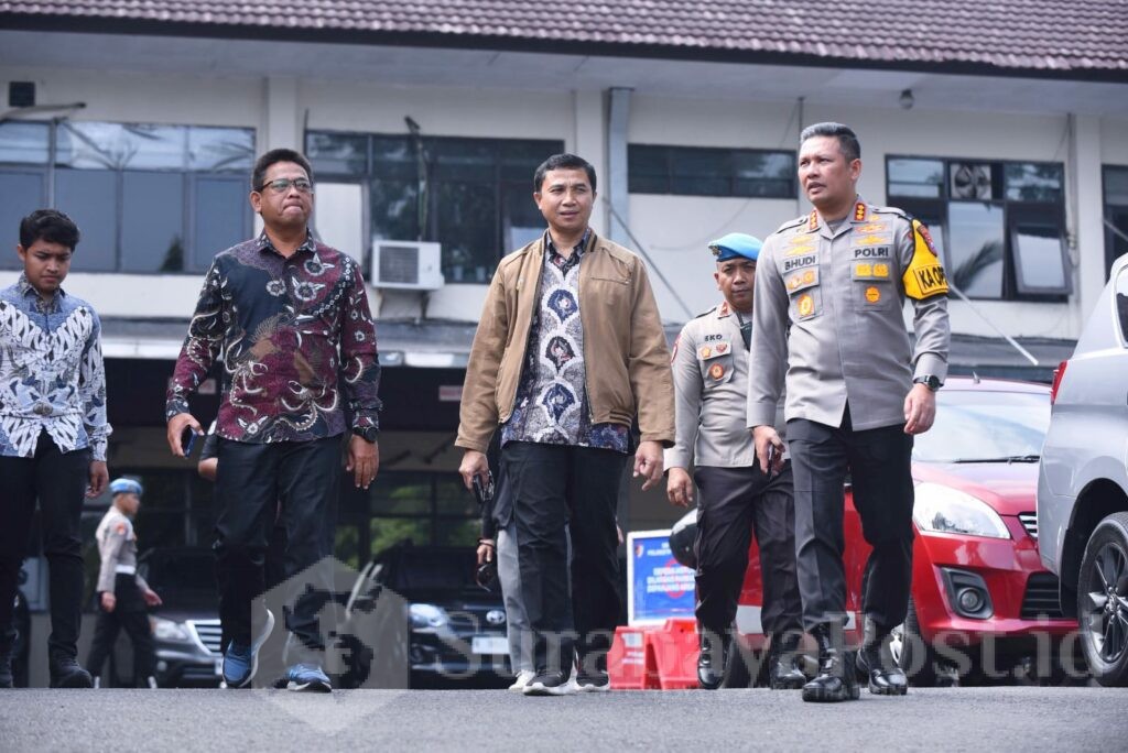 Kedatangan tim KemenPan-RB disambut Kapolresta Malang Kota, Kombes Pol Budi Hermanto beserta jajaran