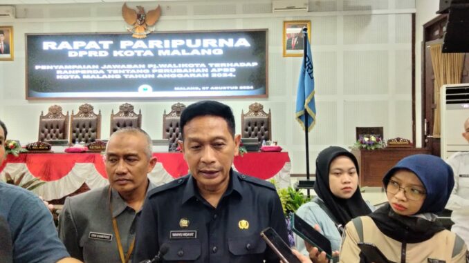 Terbaik, Pj Wahyu Hidayat saat memberikan keterangan kepada wartawan, Rabu (07/08/2024)