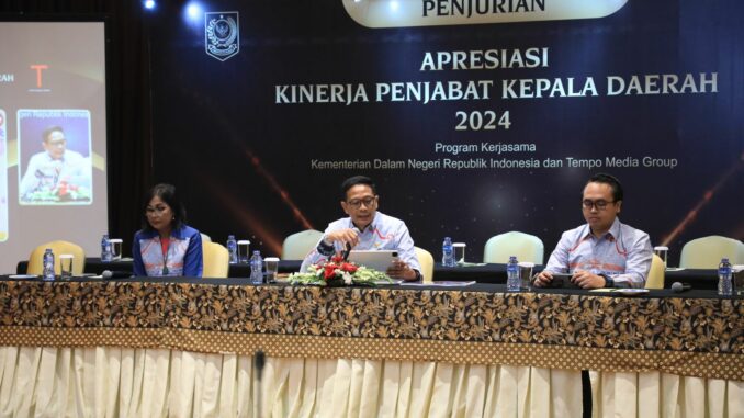 Membanggakan, Pj. Wali Kota Malang Masuk dalam Apresiasi Kinerja Penjabat Kepala Daerah 2024, Kamis 8 Agustus 2024. (Sumber Prokompim)