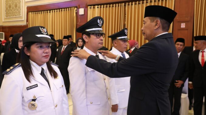 Pj. Wali Kota Malang Lantik 39 Pejabat Baru "Pengawas dan Administrator" Jumat 9 Agustus 2024. (Sumber Prokompim)