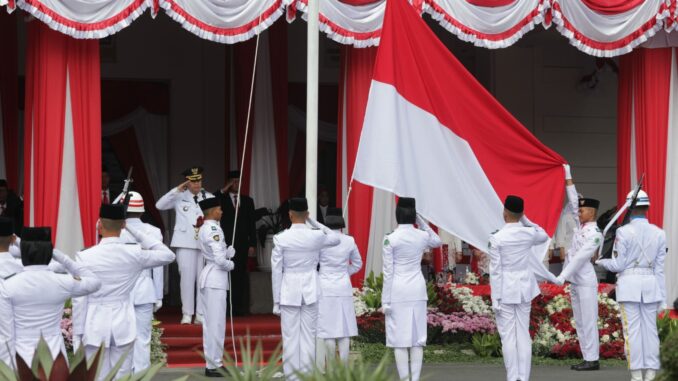 Momen HUT RI, Pj. Wali Kota Malang, Iwan Kurniawan bangun sinergitas di awal masa kepemimpinan, Sabtu 17 Agustus 2024. (Sumber Prokompim)