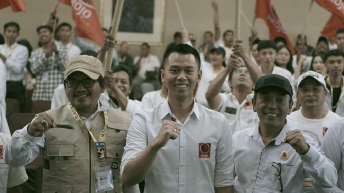 Relawan Projo Kota Batu gelar deklarasi dukungan terhadap Bacawali Firhando Gumelar